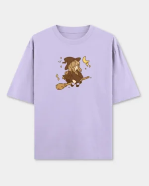 Cute Witch Oversized T-Shirt