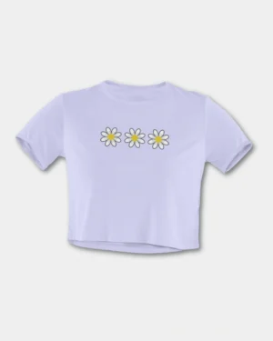 Flowers - Crop Top