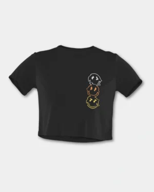 Happy Faces - Crop Top