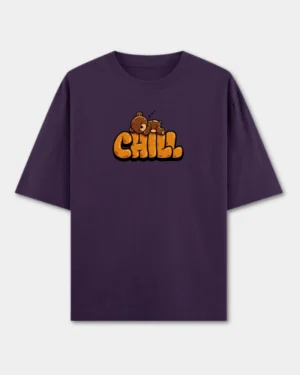 Chill Teddy - Oversized T-Shirt
