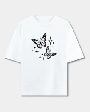 Butterfly Glow - Oversized T-Shirt