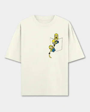 Minions Pocket - Oversized T-Shirt