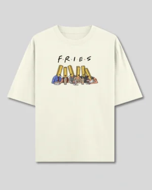 Fries Gang - Unisex Oversized T-Shirt